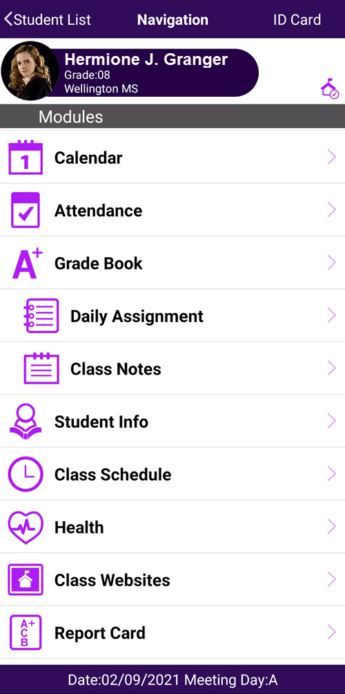 Using your Parent VUE account Mobile 3