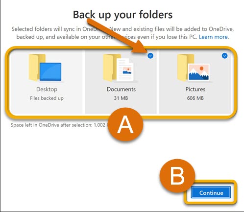 Signing in to OneDrive 5