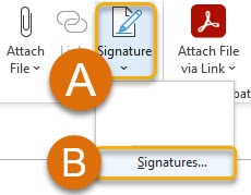 Creating a Signature 1