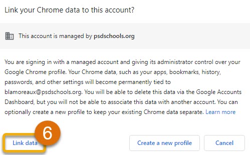 Logging in to Chrome 6