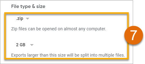 Exporting Your Files When Leaving the District 7