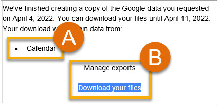 Exporting Your Files When Leaving the District 10