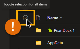 Exporting Your Files When Leaving the District 2-4 Tip