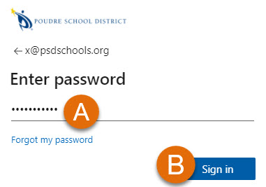 Logging into School Email 3