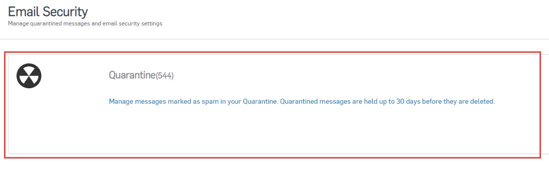 Email Security Screenshot