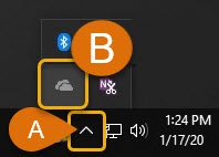 Signing in to OneDrive 1