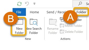 Creating a Folder in Your Email 1