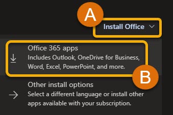 Installing MS Office for Home Use 3